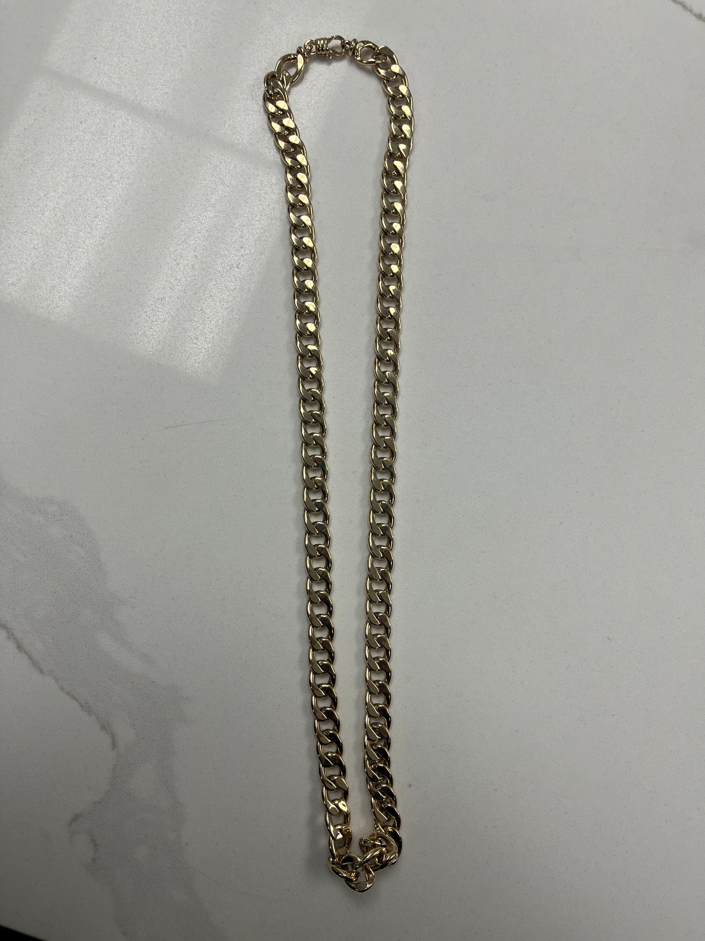 10mm 14k gold cuban link chain