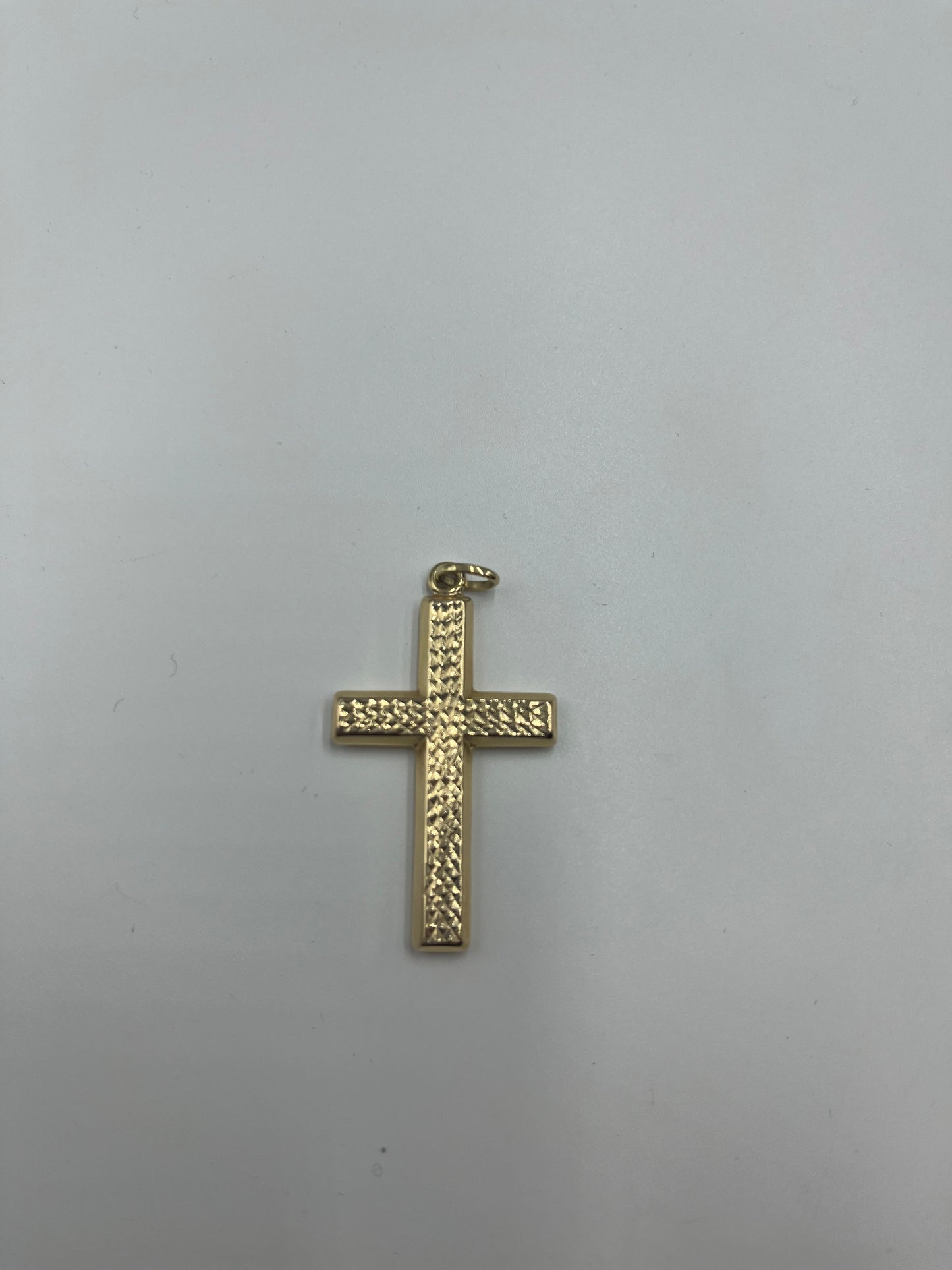 10kt gold cross pendant