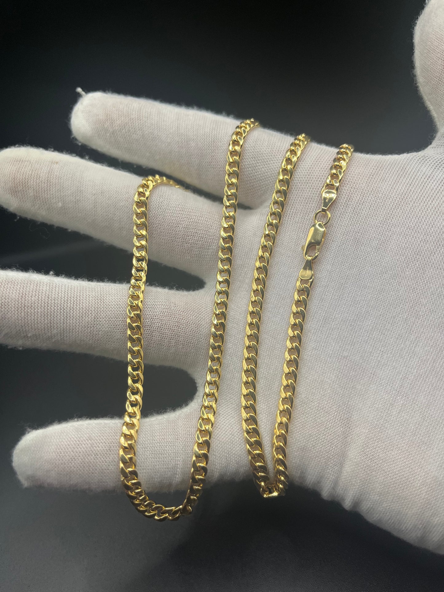 10k gold 5mm cuban link chain