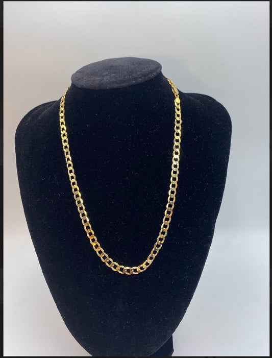 10 karat curb link chain