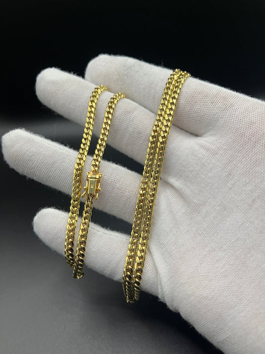 10k solid cuban link