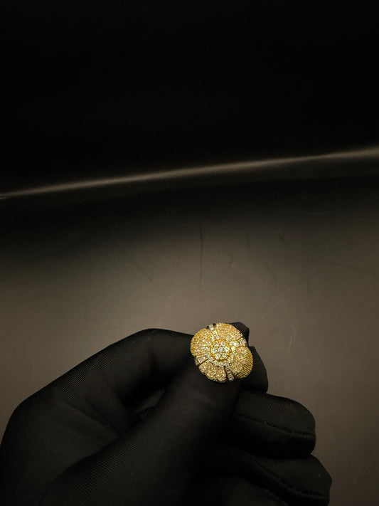 14k gold diamond ring