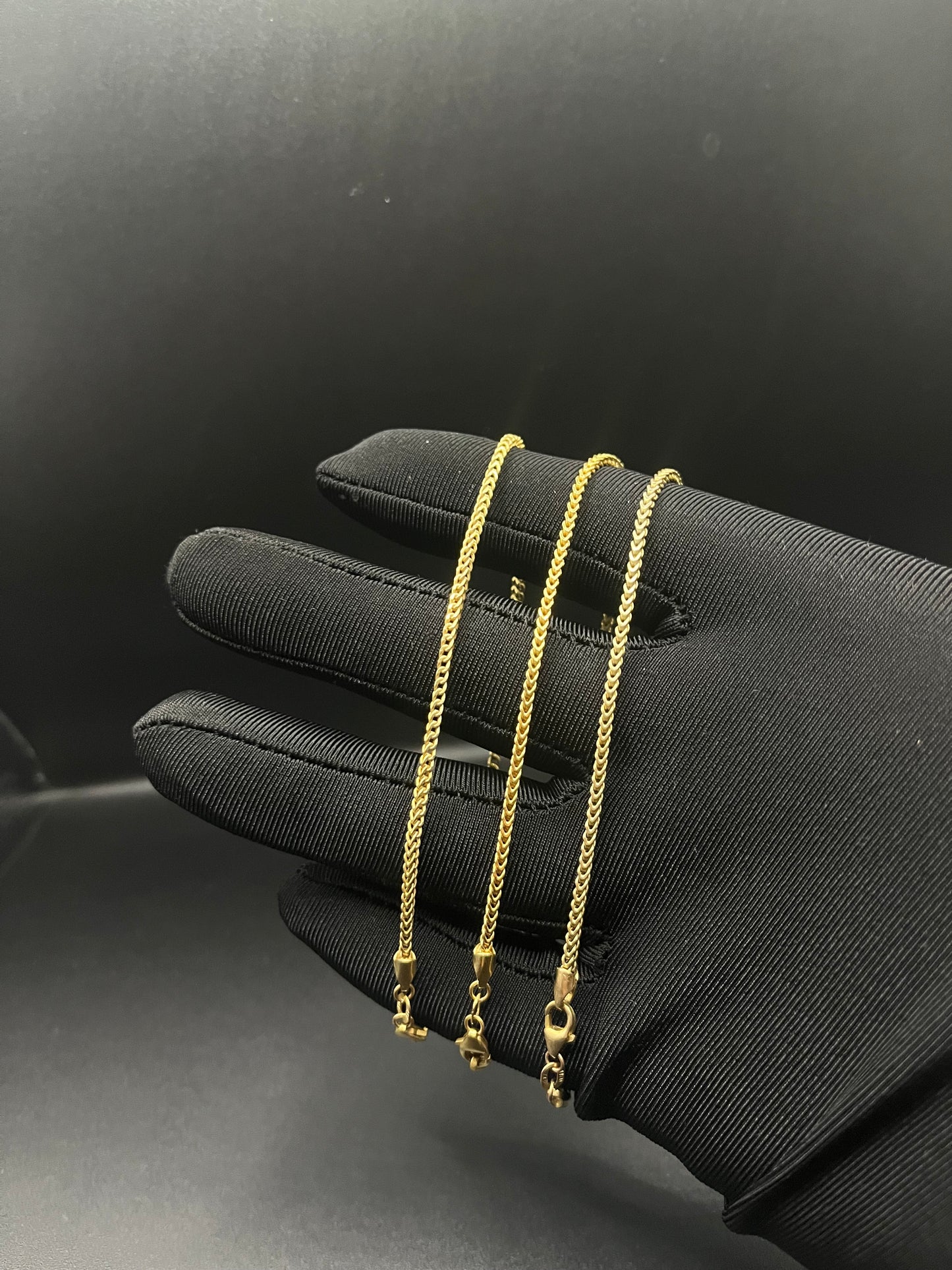 10k gold Franco bracelet