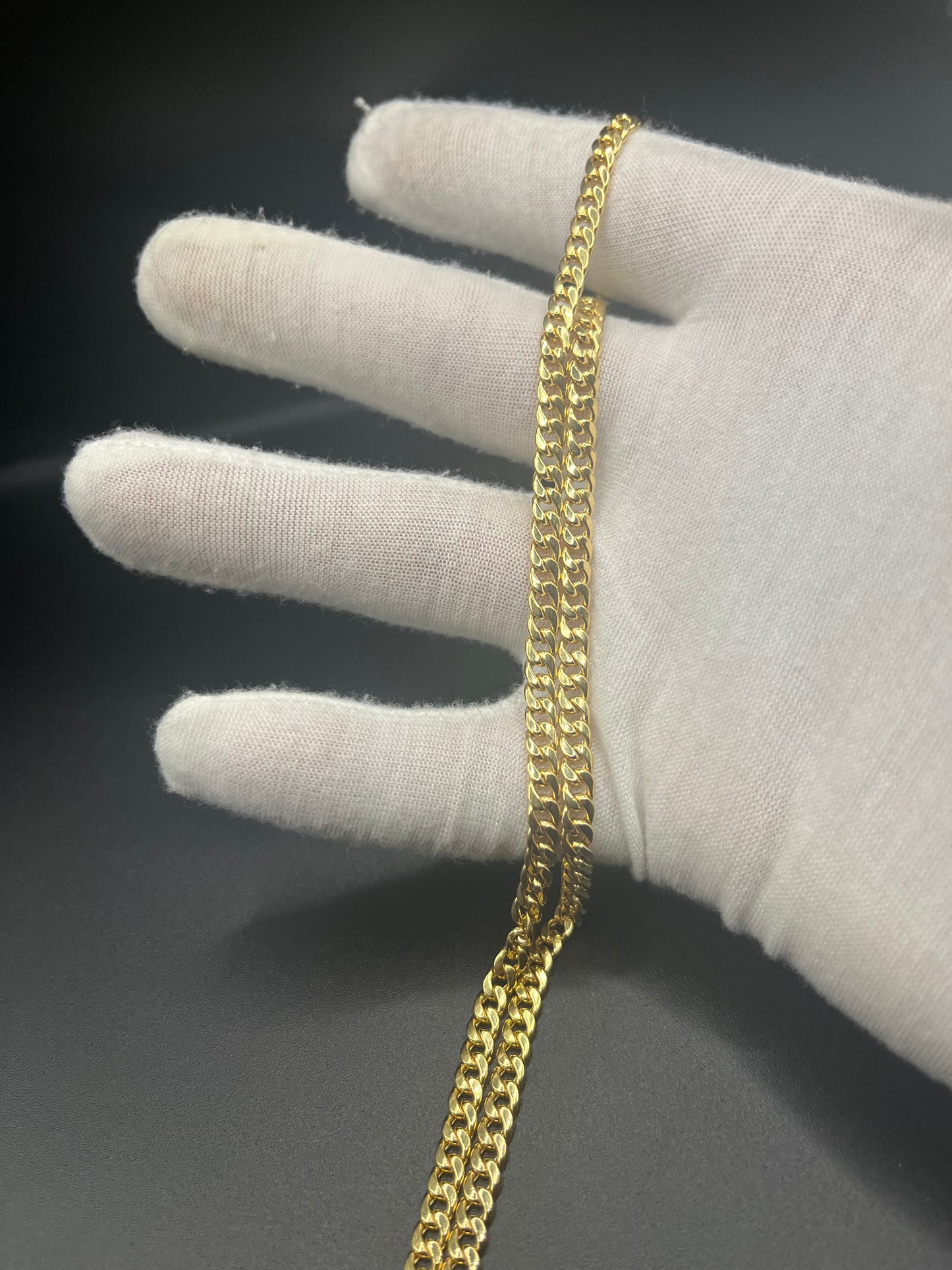 10k gold 5mm cuban link chain