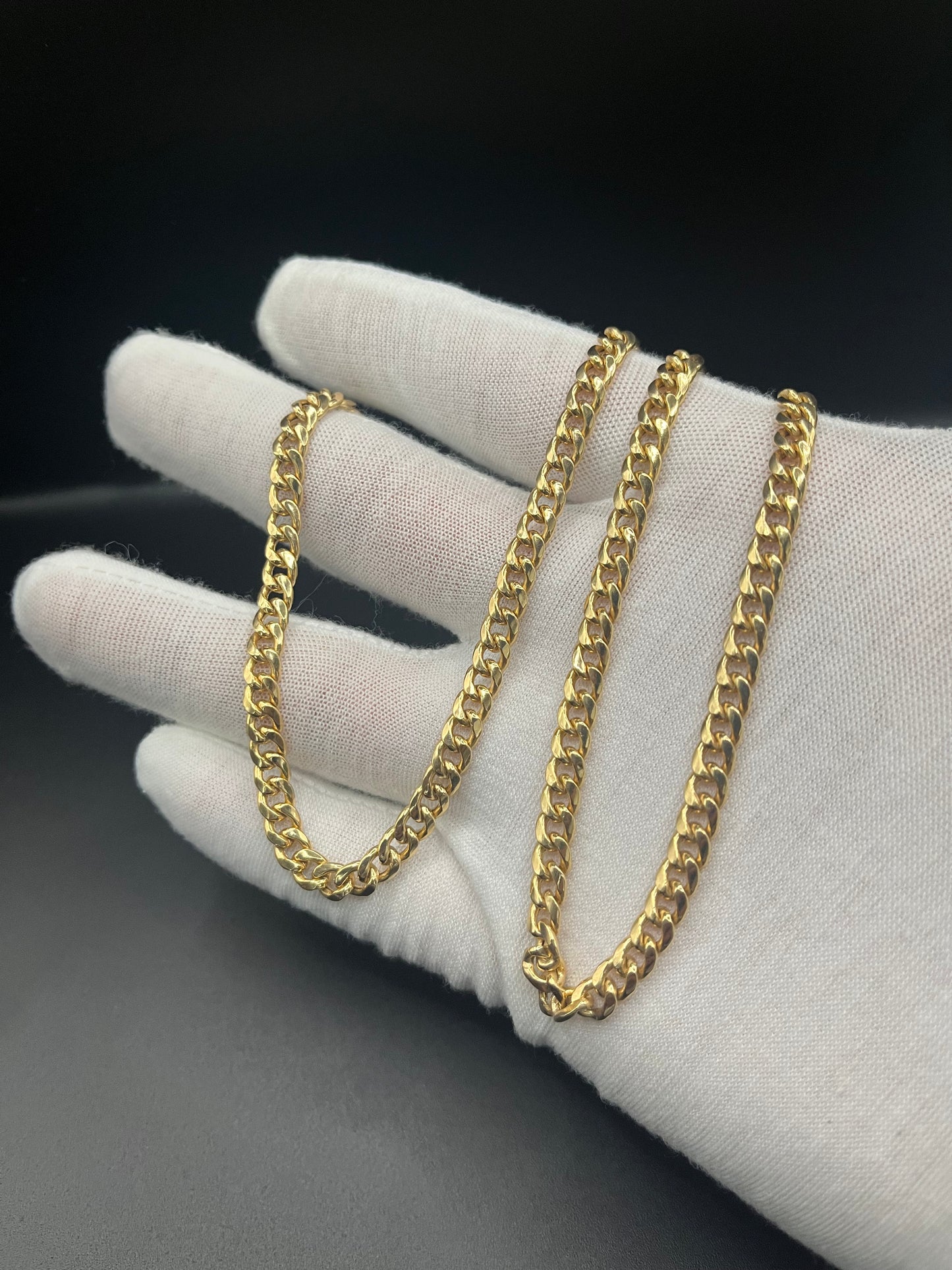 10k gold cuban link