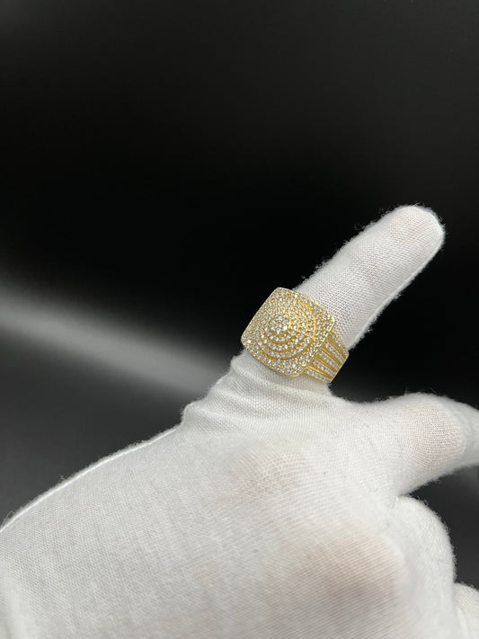 14k gold diamond ring