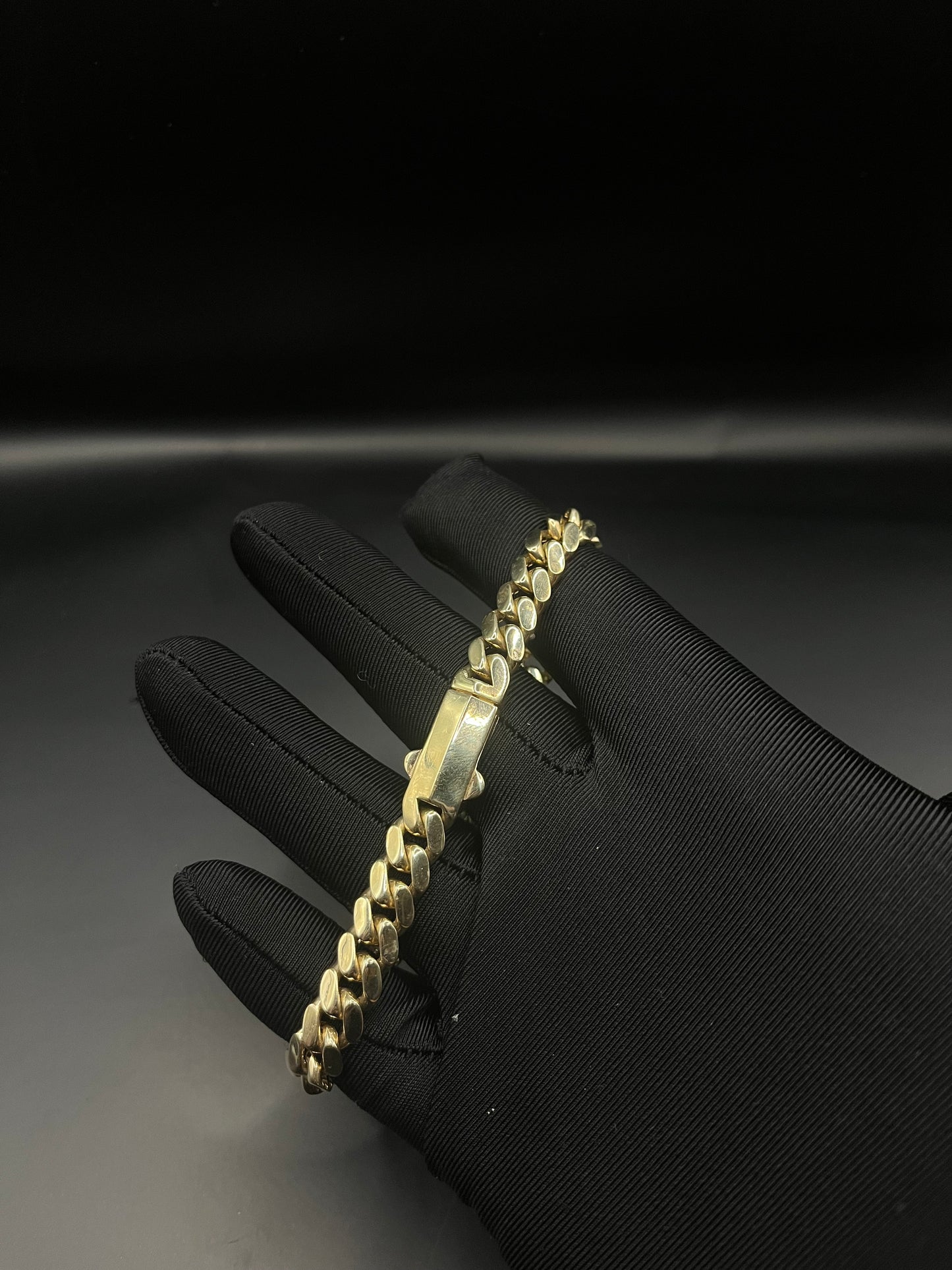 10k gold Monaco bracelet