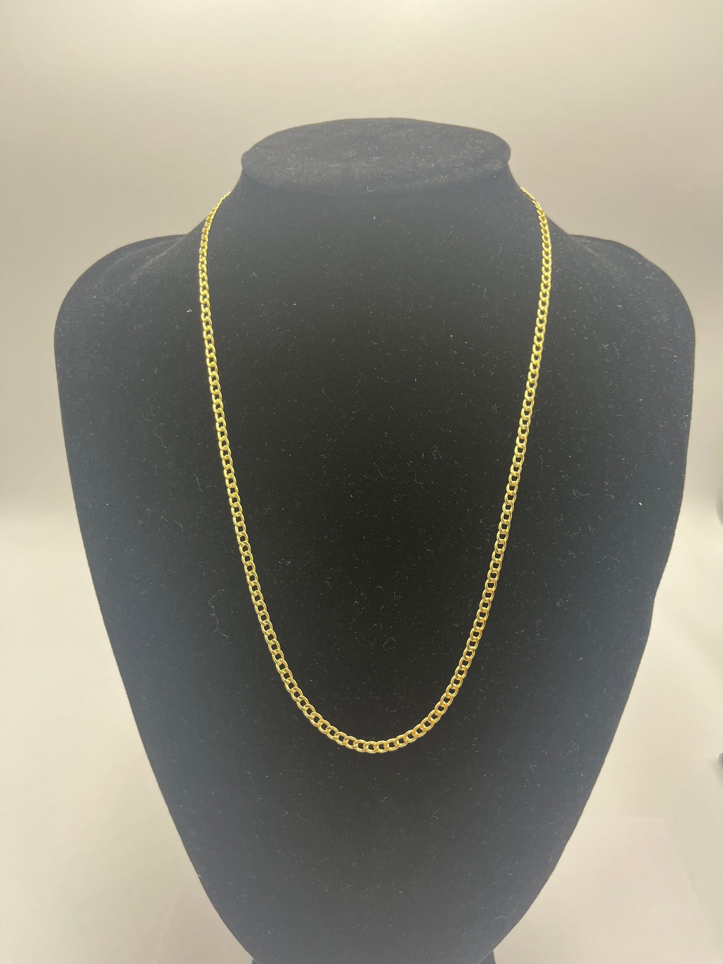 10 karat gold curb link chain