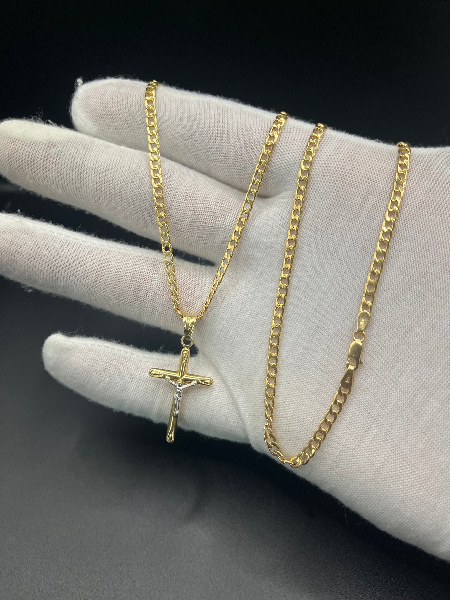 10k gold hollow set