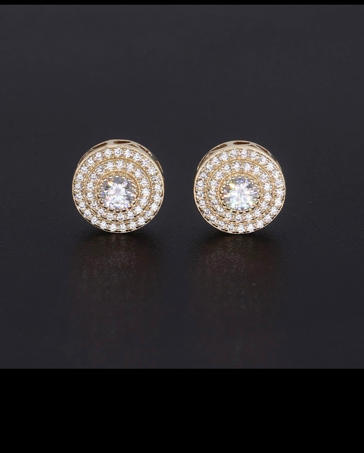 Diamond earrings