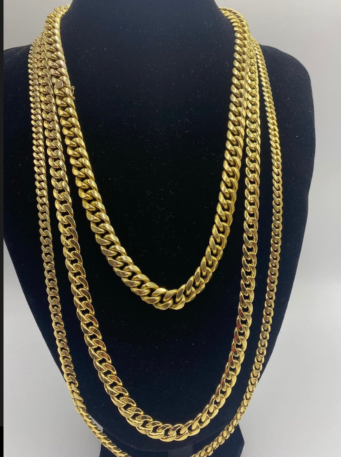 Pre order 10-14 Karat Gold chains