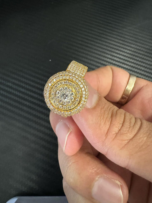 10k gold diamond ring