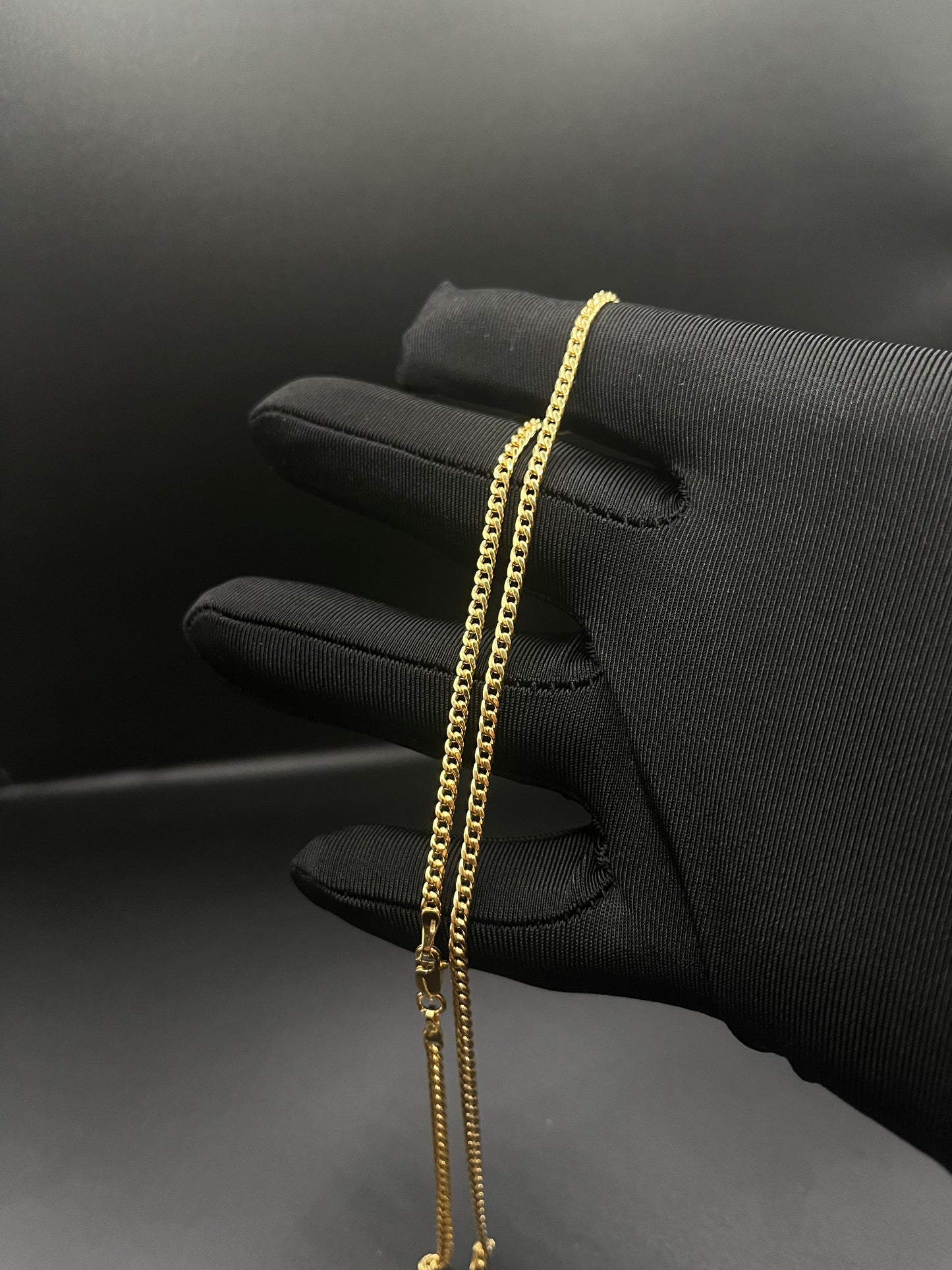 10k gold 3.5mm cuban chain