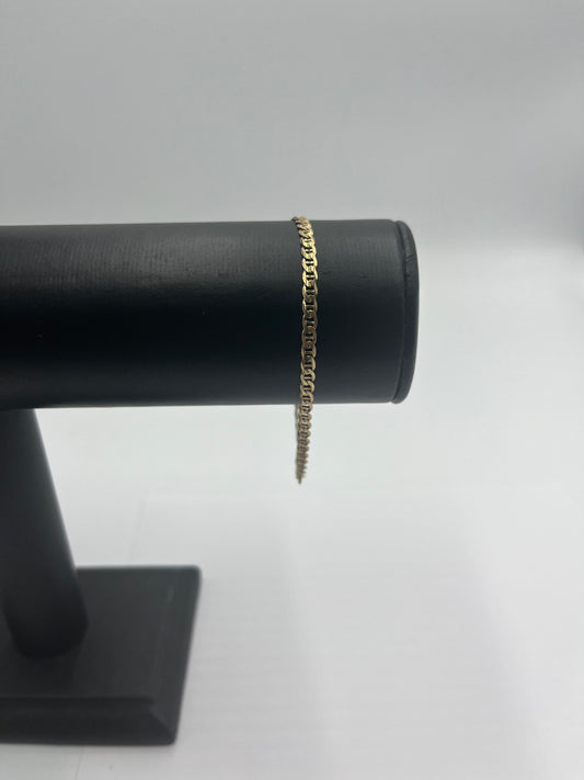 10 karat gold Mariner bracelet