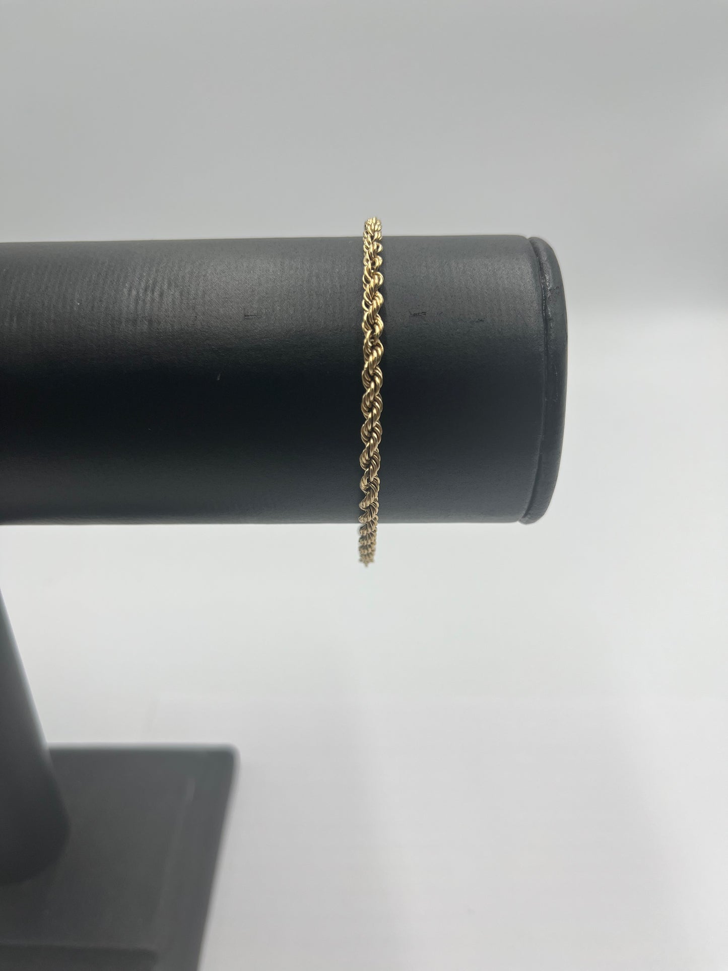 10 karat rope bracelet