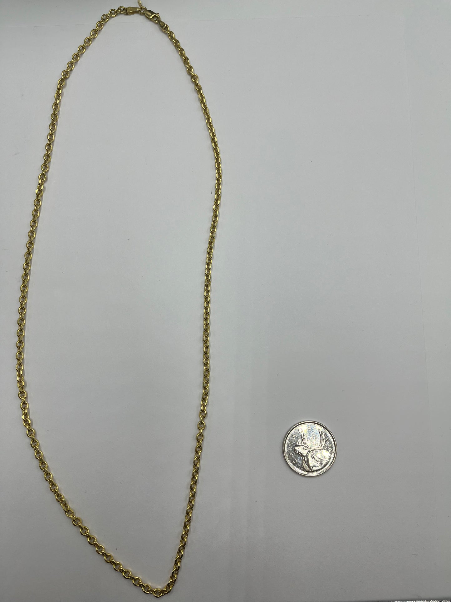 10 karat gold Hermes link chain