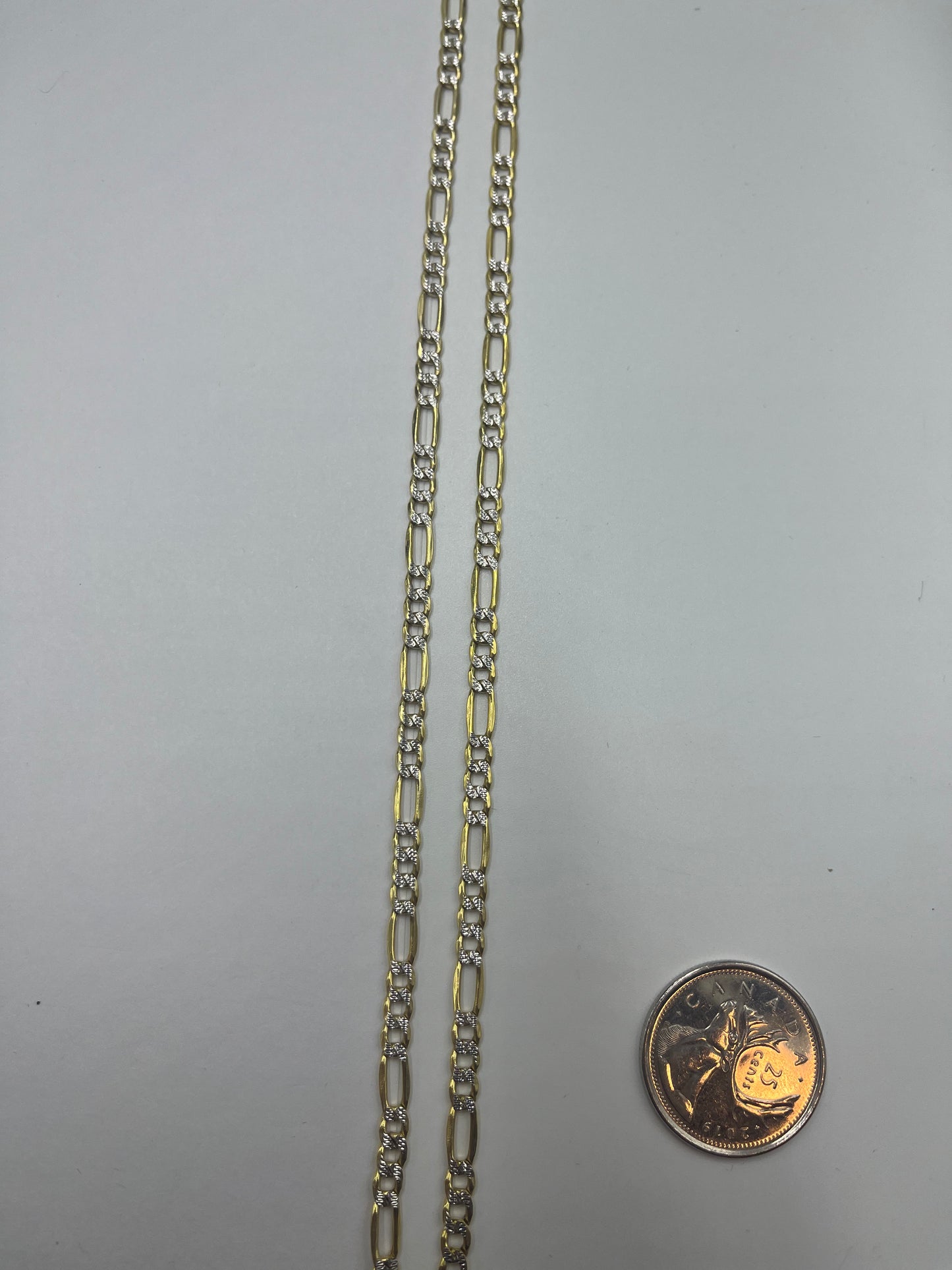 10 karat gold figaro chain