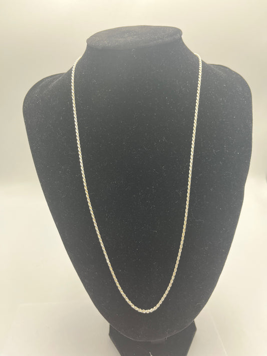 925 silver rope chain