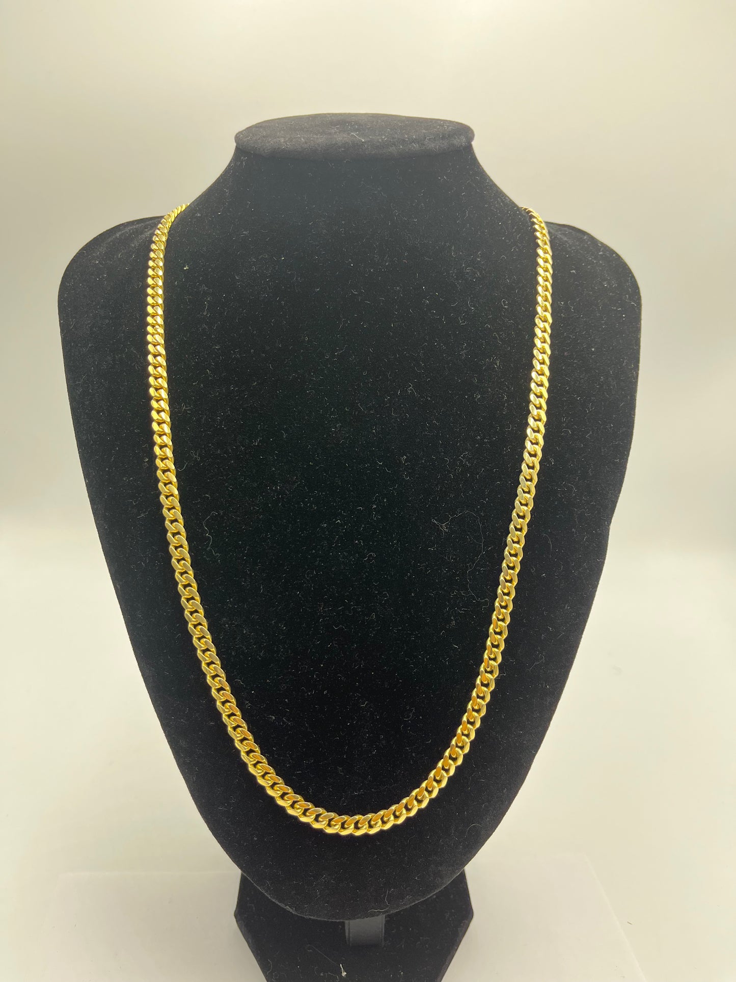 10karat solid gold cuban link