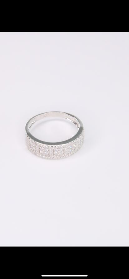 925 silver cz ring