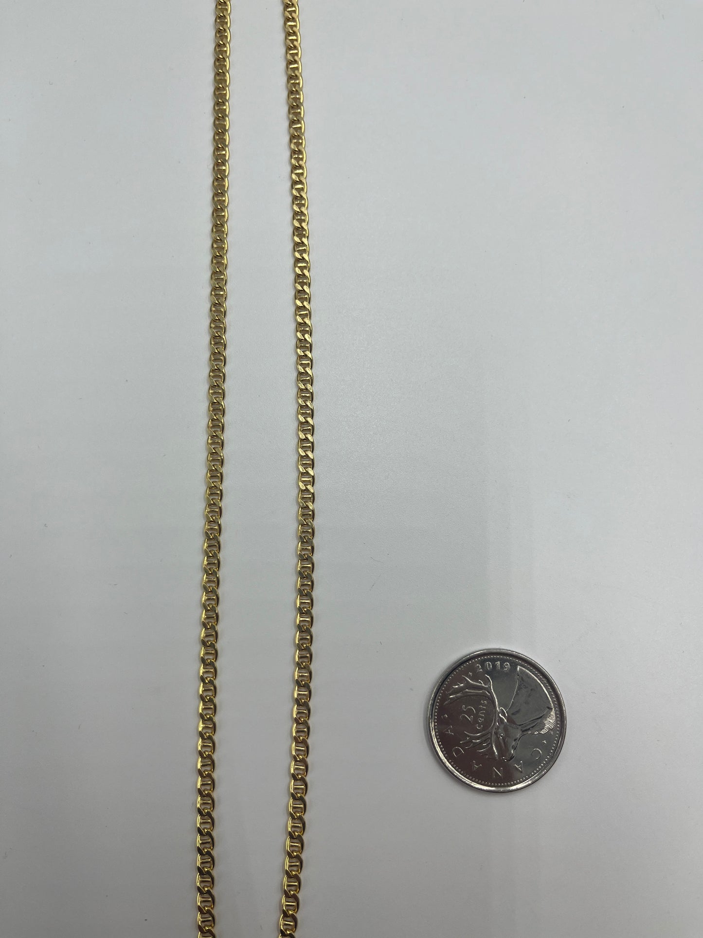 10k gold Mariner chain