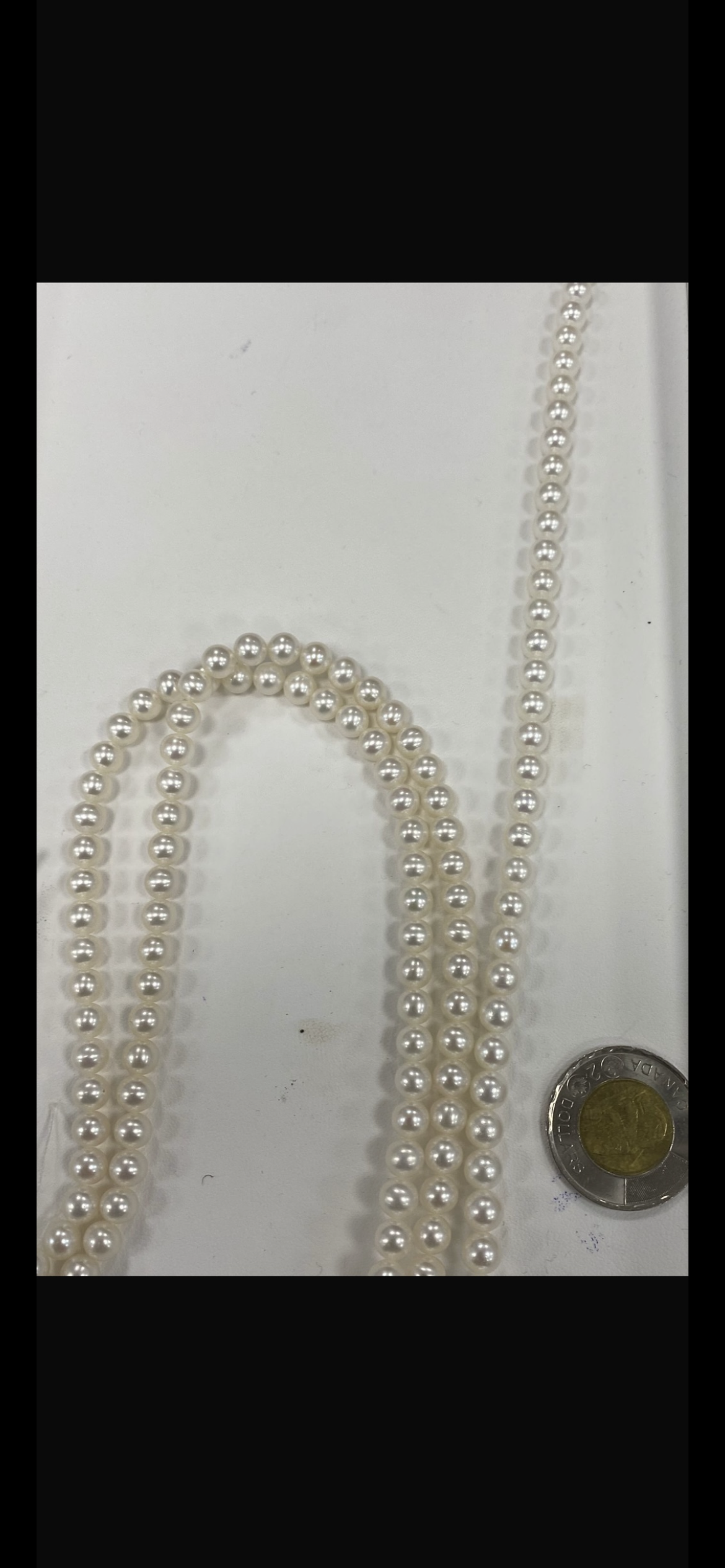 Fresh water pearl necklace